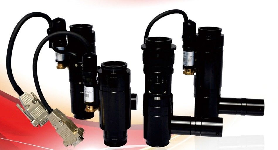 C-Mount Industrial Telecentric Zoom Lens with 12.5X Wide Magnification Range